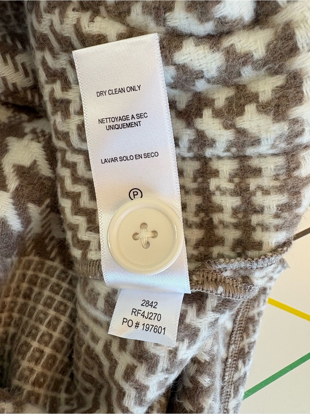 Splendid x @cellajaneblog Wool Plaid Jacket Toast Medium Sold Out Rare Like New - Picture 7 of 9